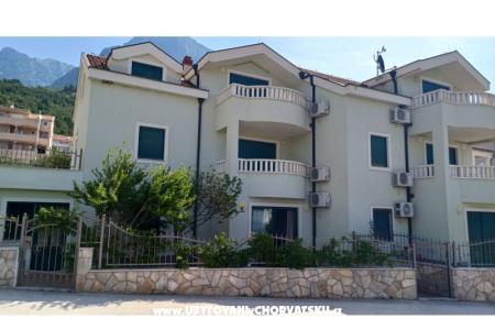 Apartmány Tara Baška Voda Chorvatsko