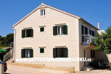 Apartmány Vladislavic Brač Chorvatsko