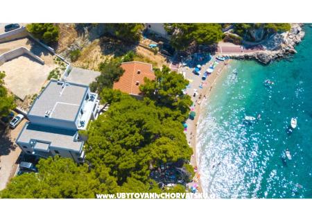 Apartmány Morska villa Brela Chorvatsko