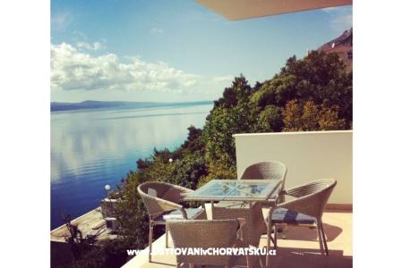 Apartmány Rose Brela Chorvatsko