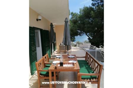 Apartmán Borovi Gradac – Podaca Chorvatsko