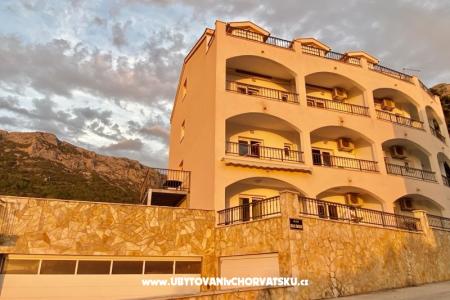 Apartmány Grozdana Gradac – Podaca Chorvatsko