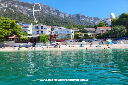 RADELIĆ studio apartmani i sobe Gradac – Podaca Chorvatsko
