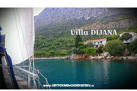 Dijana Beach Dům Gradac – Podaca Chorvatsko