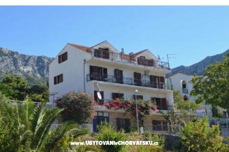Apartmány Lora Gradac – Podaca Chorvatsko