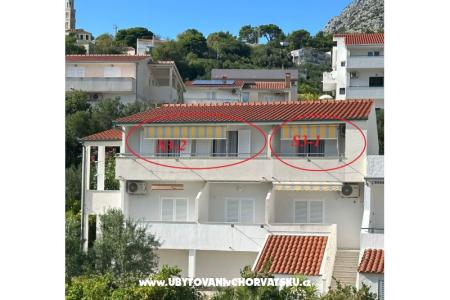 Apartmány Franka Igrane Chorvatsko