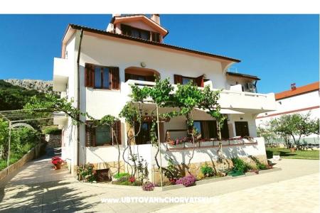 Apartmány Mirjana - Baška ostrov Krk Chorvatsko