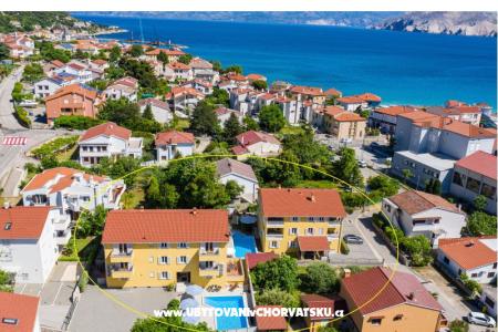 Apartmány Gorica 1- with Pool, 200 ostrov Krk Chorvatsko