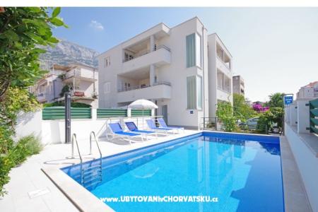 Apartmány Srzić Makarska Chorvatsko