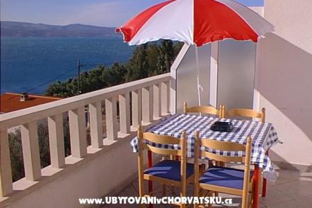 Apartmány Stanici Tice Omiš Chorvatsko
