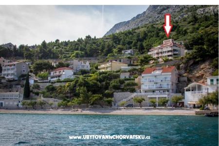 Larus-M apartmani Omiš Chorvatsko