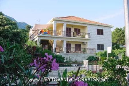Apartmány Mirjana Orebić – Pelješac Chorvatsko