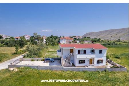 Apartmány Anica ostrov Pag Chorvatsko