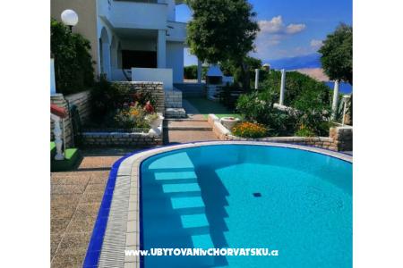 Family Apartmány K&amp;M ostrov Pag Chorvatsko