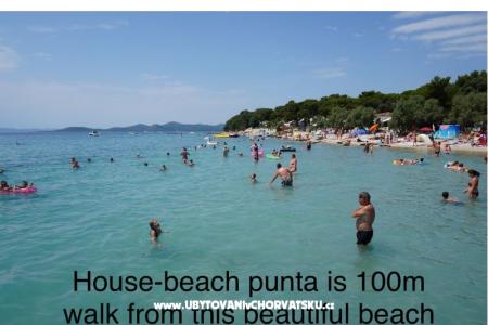 Beach Dům Punta Pakoštane Chorvatsko