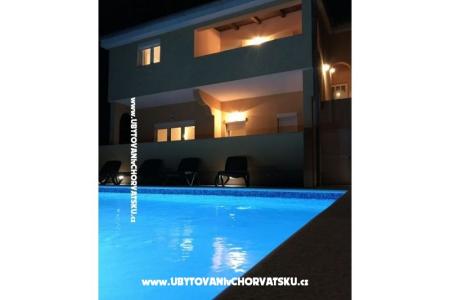 Apartmány  Nelly Privlaka Chorvatsko