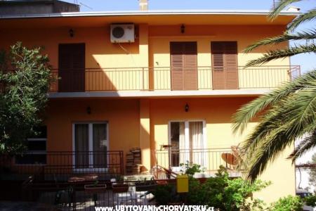 Apartmány Tri palme Tučepi Chorvatsko