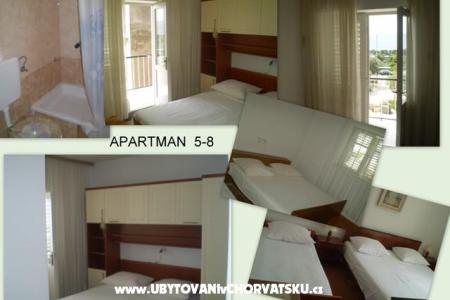 Apartmány Vitlic Tučepi Chorvatsko