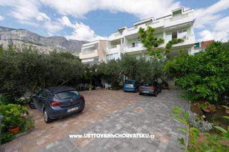 Apartmány Ozrenka Tučepi Chorvatsko